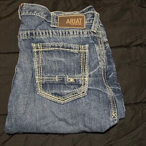 Ariat Men's Relaxed Fit Blue Jeans